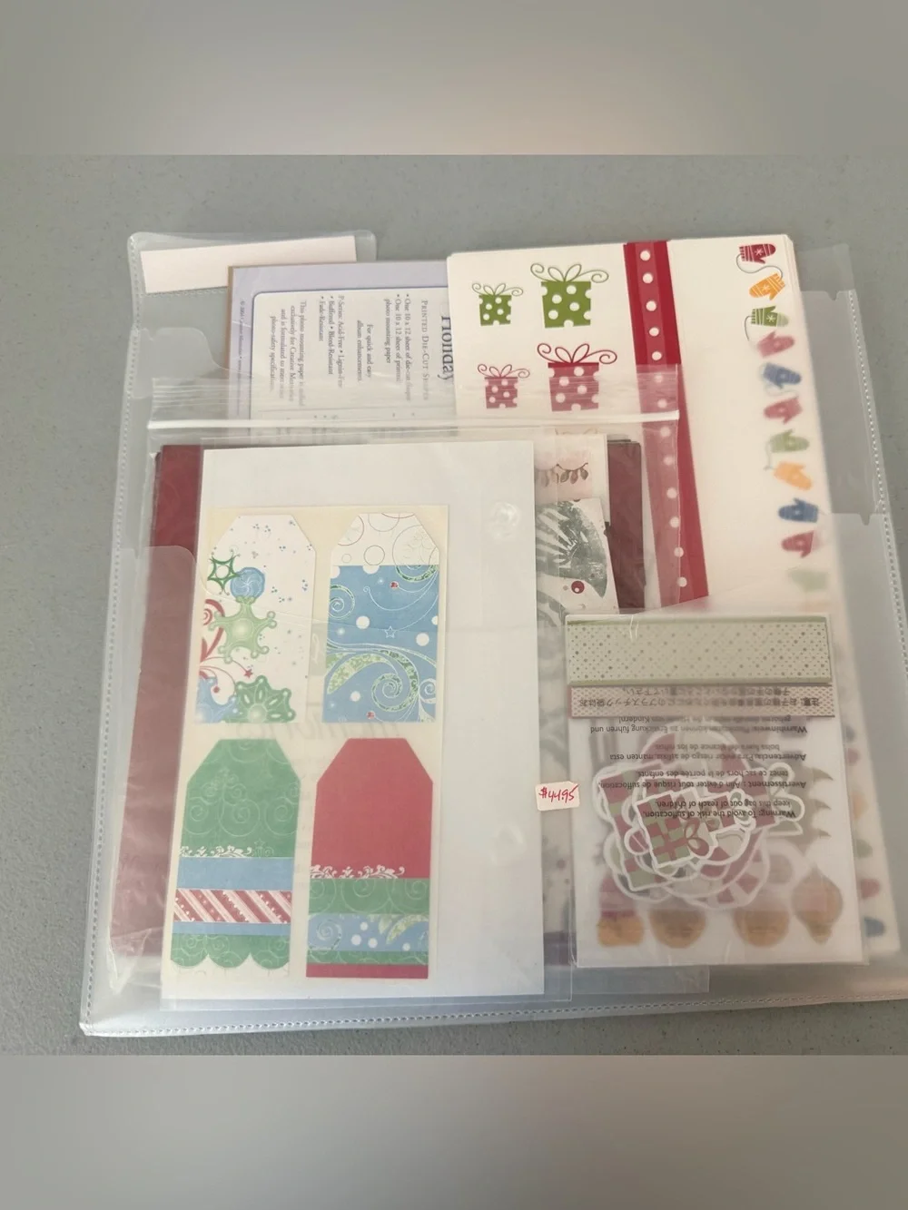 Holiday Creative Memories Scrapbooking Lot